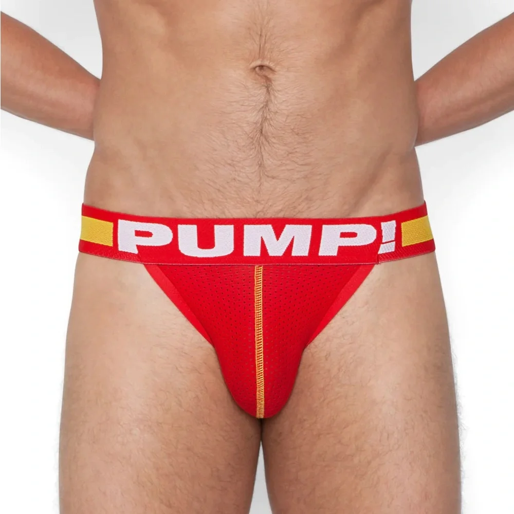 Pump Red/Yellow Jockstrap - New - Picture 4 of 8